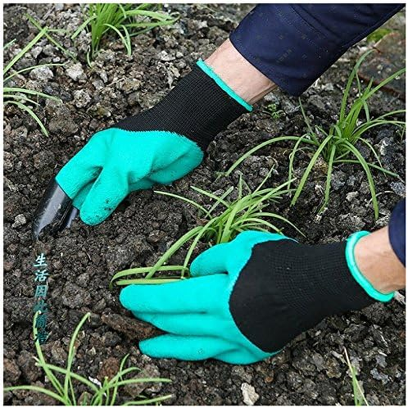 Garden Gloves with Claws, Waterproof and Breathable Garden Gloves for Digging Planting, Best Gardening Gifts for Gardening Enthusiast