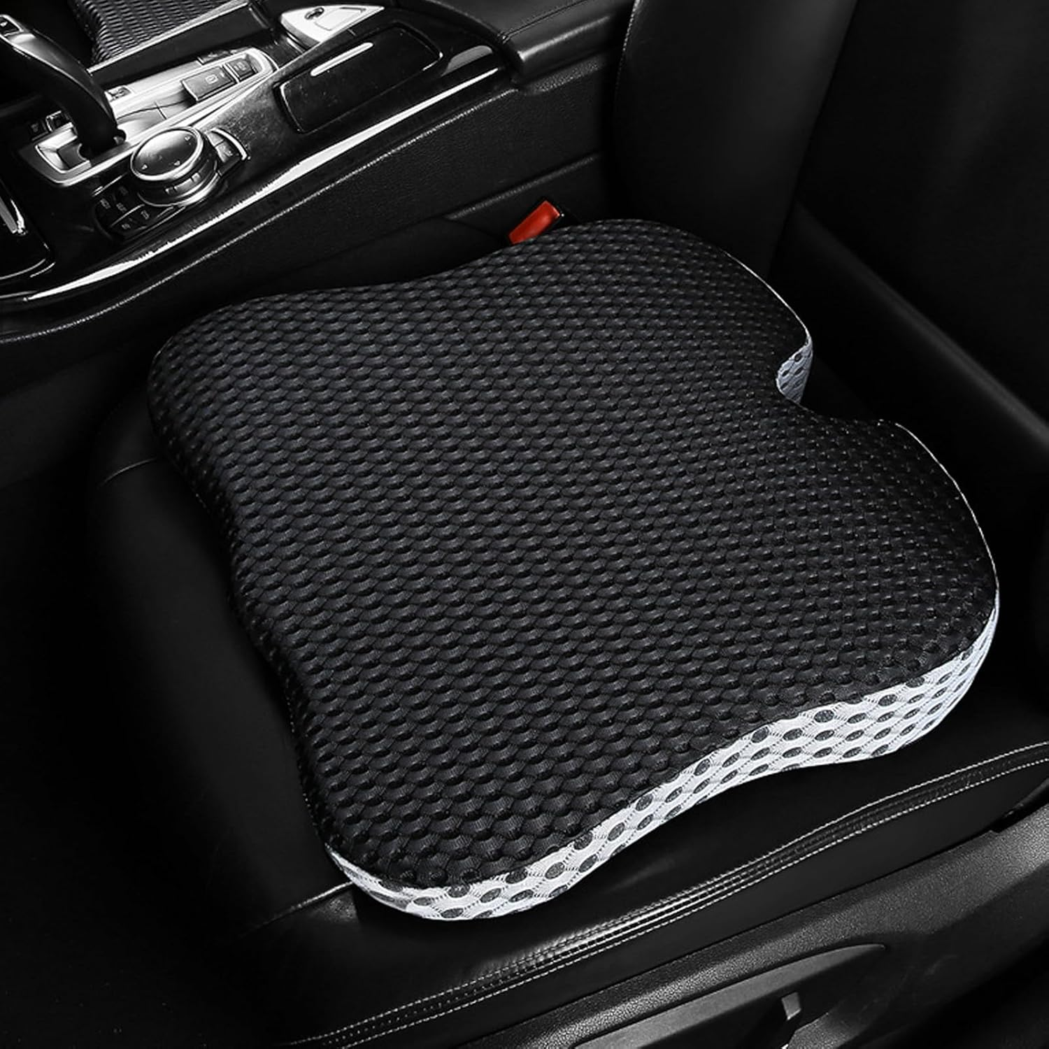 Car Seat Cushion Memory Foam Wedge Seat Cushion, Chair Cushion, Seat Cushion for Office Chair, Booster Seat Cushion for Car, Memory Foam Car Seat Cushion (Booster Seat Cushion) image number 2