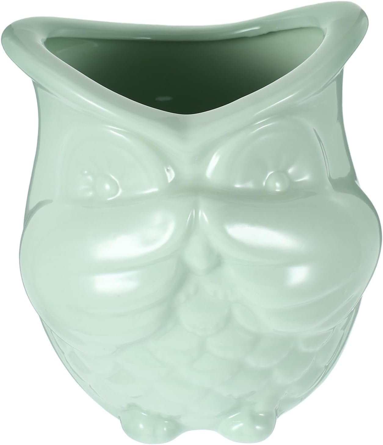 Owl Design Succulent Pot Ceramic Flower Pots for Home Decorative Cactus Planter image number 6