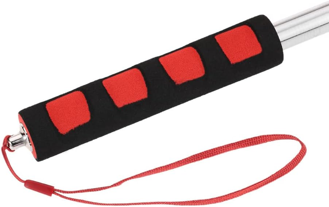 ASHDEL 2 Meters Outdoor Stainless Steel Telescopic Flag Pole for Teachers' Flagpole Teaching Pointer Tour Guide Banner 79" Flagstaff image number 4