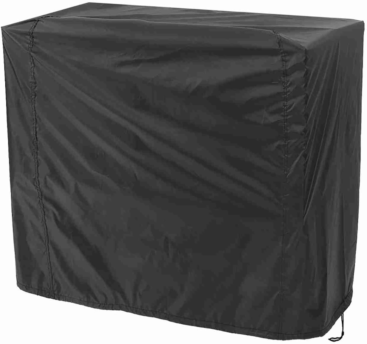 TUWEI Waterproof Barbecue Cover, Black, for BBQ Burner, Outdoor (100X66X100Cm) image number 1