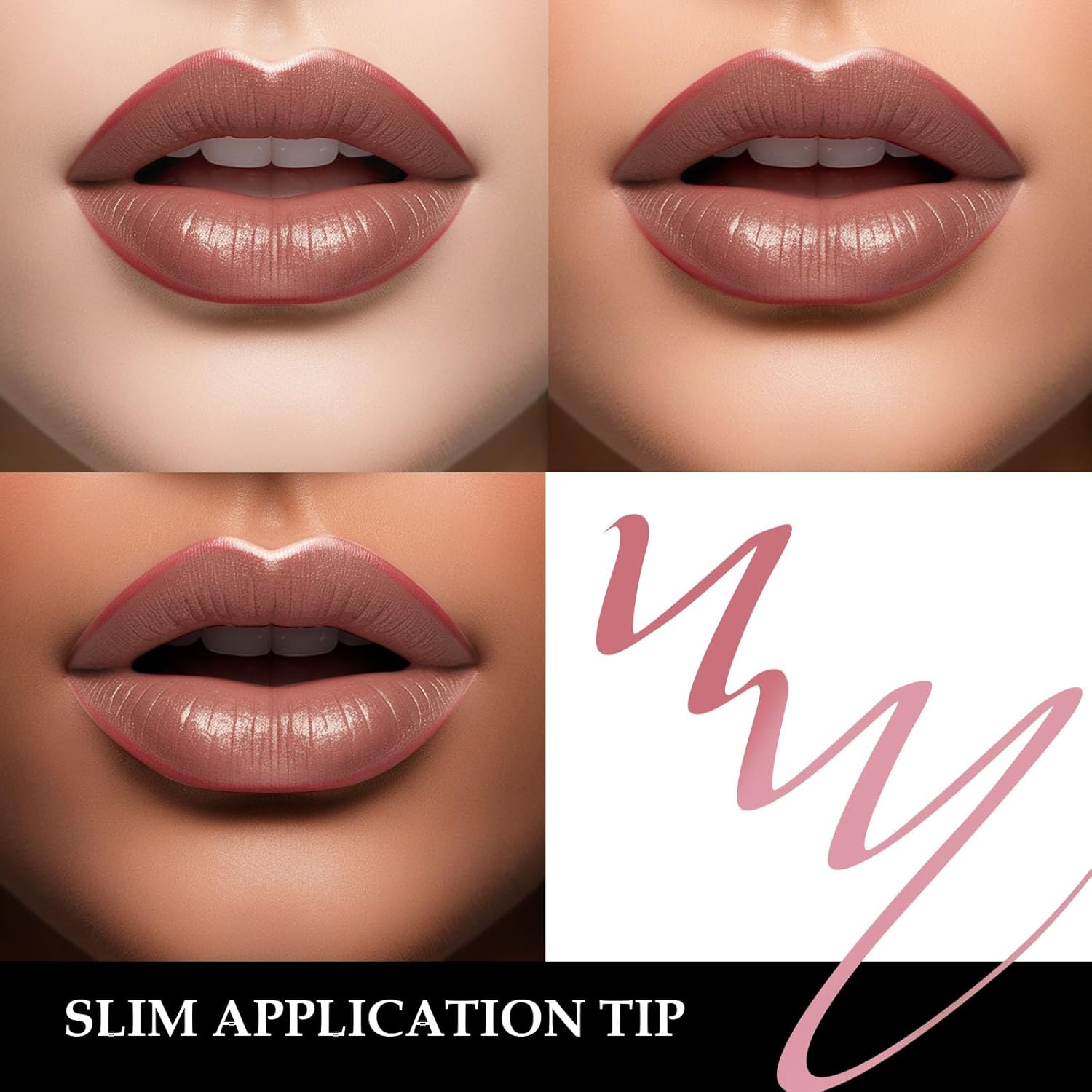 DAGEDA Peel off Lip Liner Stain, Tattoo Lip Liner Peel off Lip Stain with Tweezer, Transfer Proof, Waterproof, Long Lasting Lip Stain, Highly Pigmented Matte Finish Lip Tint Stain (Romance) - Sweet image number 4