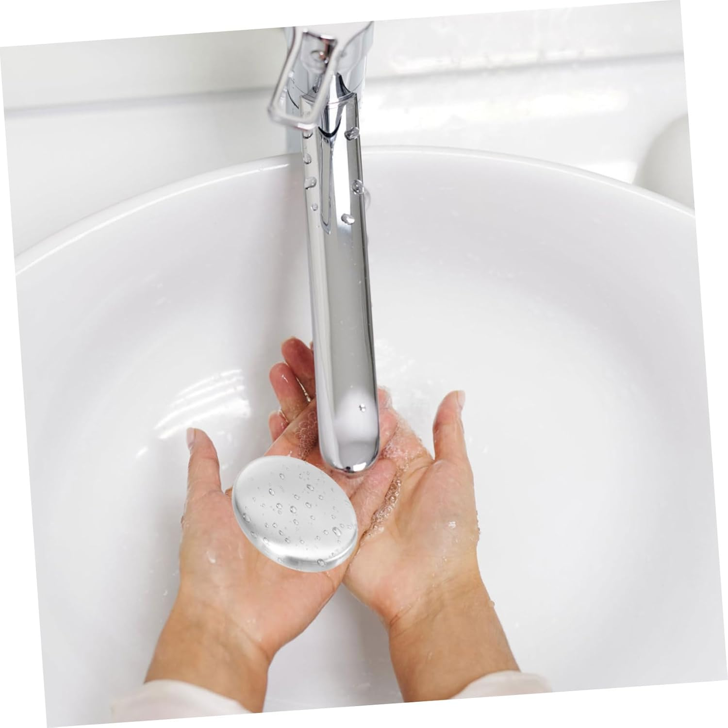 2Pcs Stainless Steel Odor Removing Soap Bars for Cooking Odor Freshens Hands after Food Prep and Reusable Kitchen Gadget image number 3