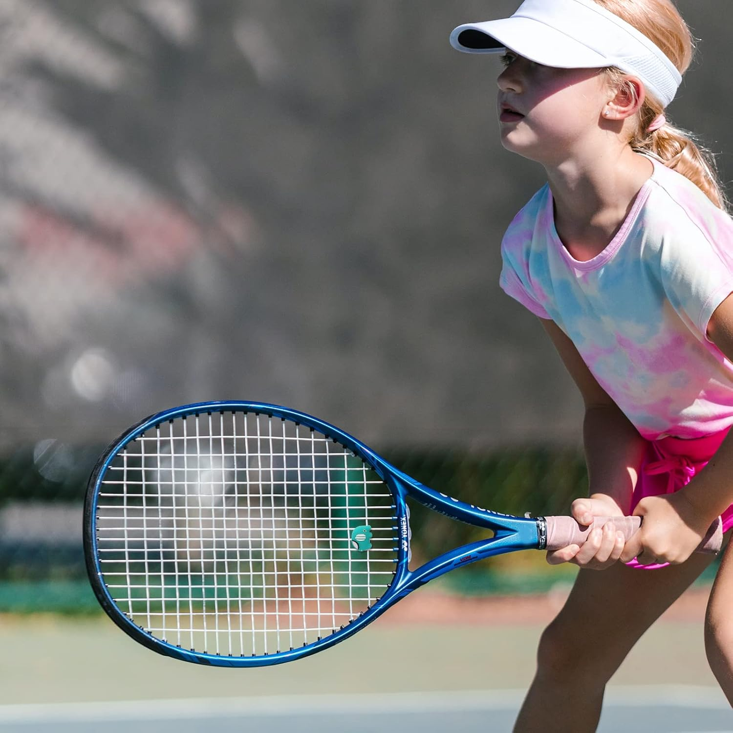 Tennis Racket Vibration Dampeners, Tennis Racket Shock Absorber, Colorful Tennis Accessories (6 Pcs Cute Animal Pattern) image number 3