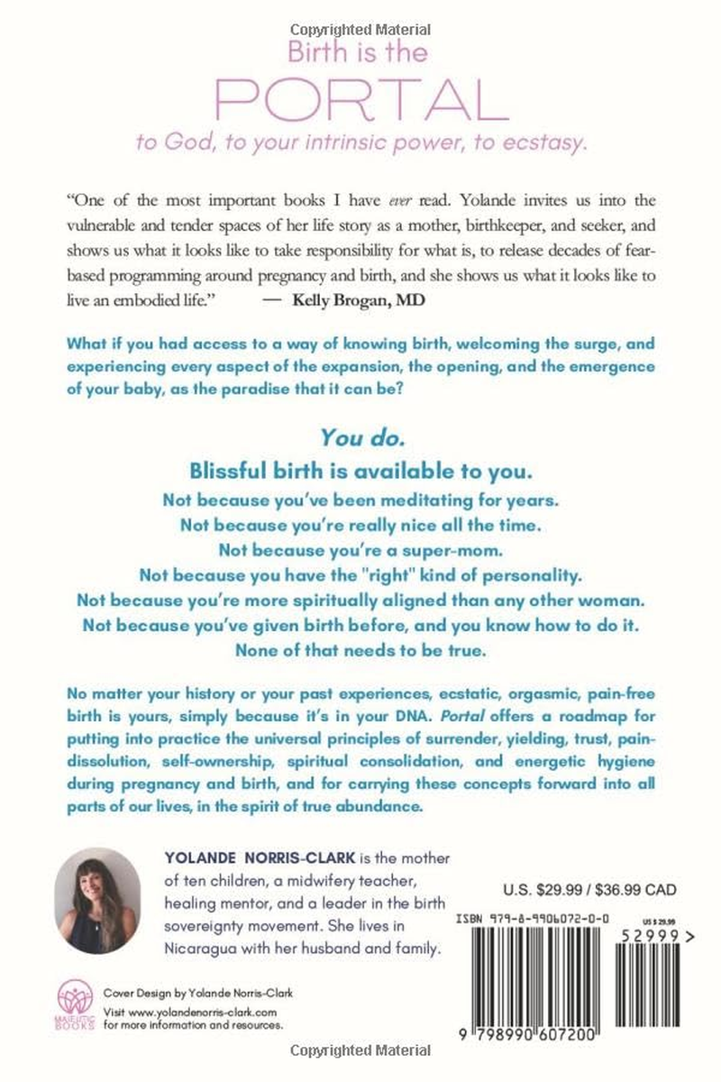 Portal: the Art of Choosing Orgasmic, Pain-Free, Blissful Birth