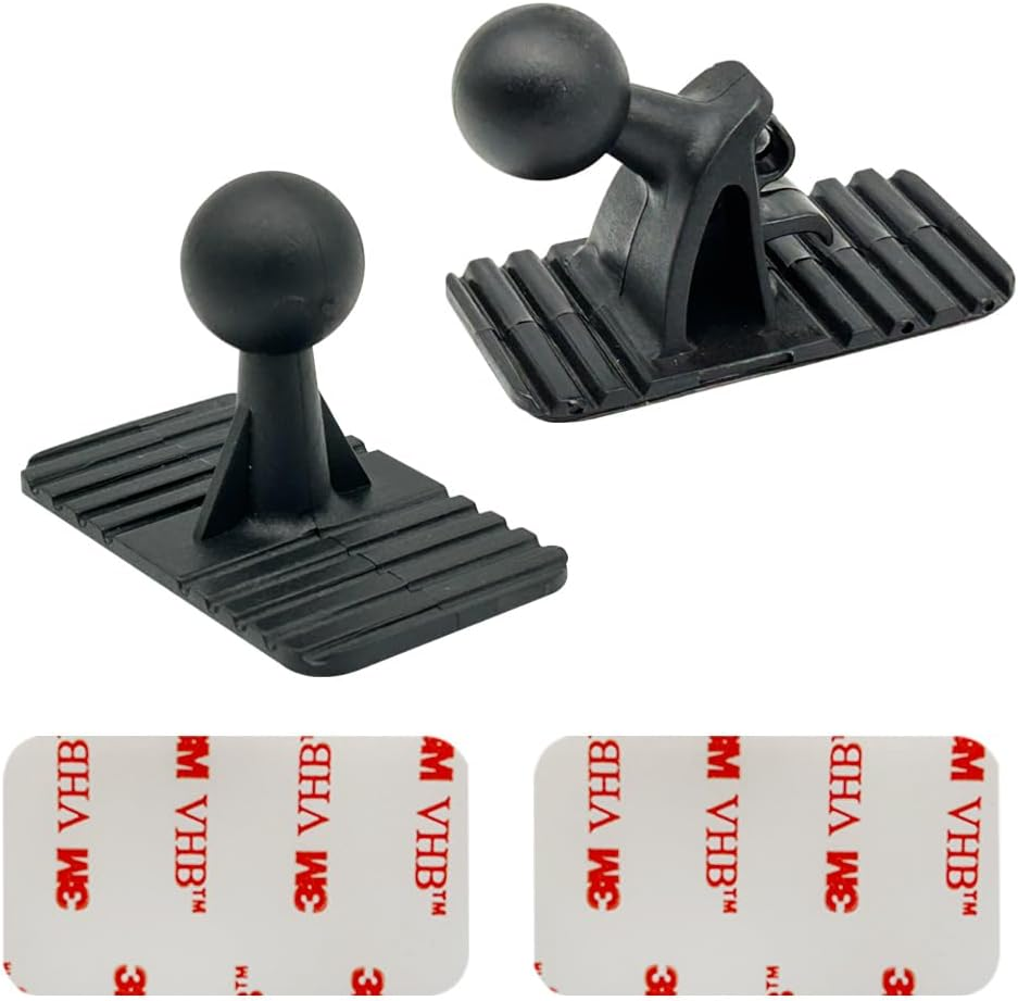 Car Mobile Phone Bracket Dashboard Pasting Base 17Mm Ball Head. There Will Be No Residue after Remove.Accessories Can Be Pasted on the Curved Operation Table. (Model a + Model D) image number 5