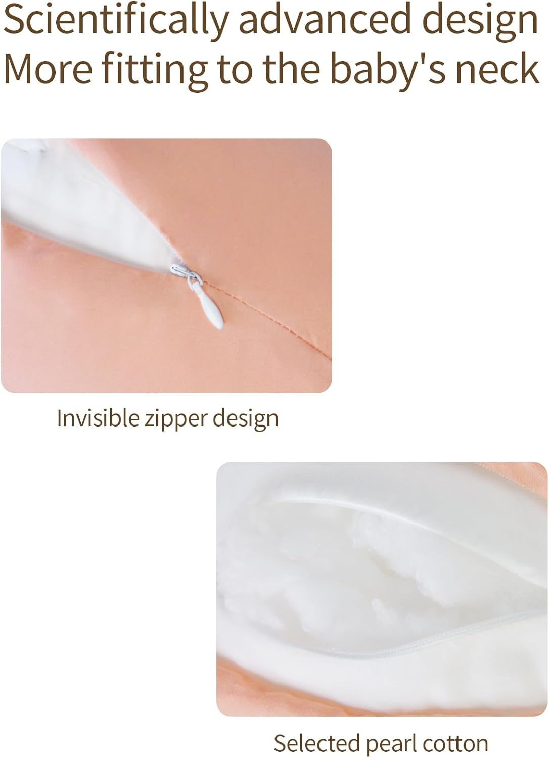 Nursing Pillow for Breastfeeding Ergonomic Nursing Essentials for Bottle and Breastfeeding, with Removable Nursing Pillow Cover, Machine Washable,Maternity Pillow（Pink）