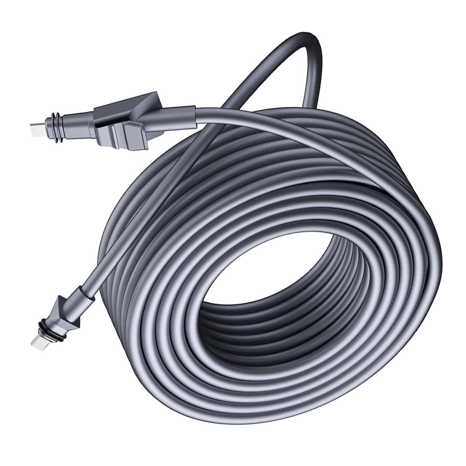 For Flat High Performance Cable, 33FT Replacement Extension Cord for Starlink Flat High Performance Satellite, Plug and Play & POE Technology Fast Charging, Rubber and Copper, IP68 image number 1