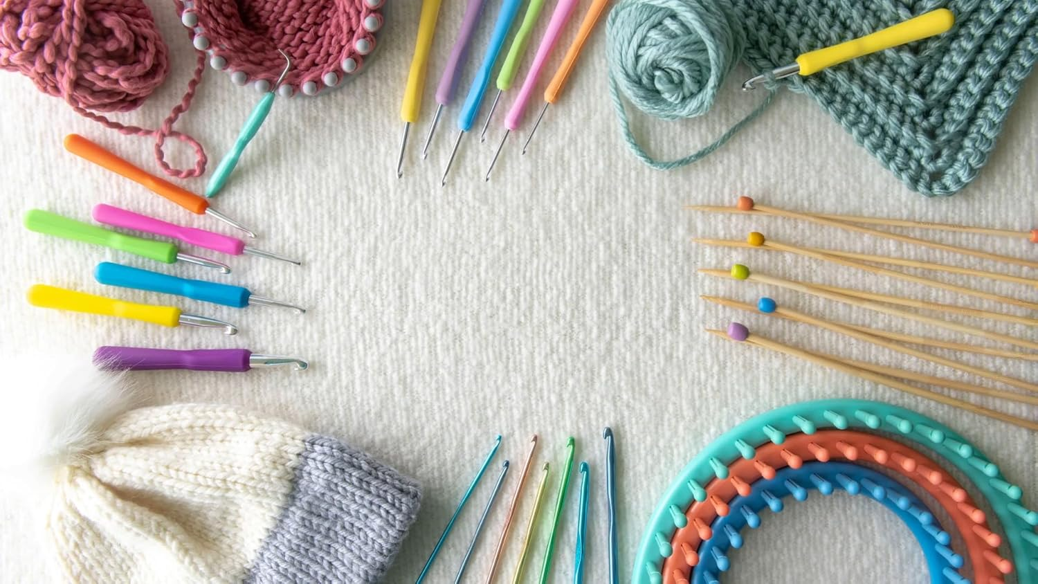 Boye Ergonomic Crochet Hook 12 Piece Set image number 1