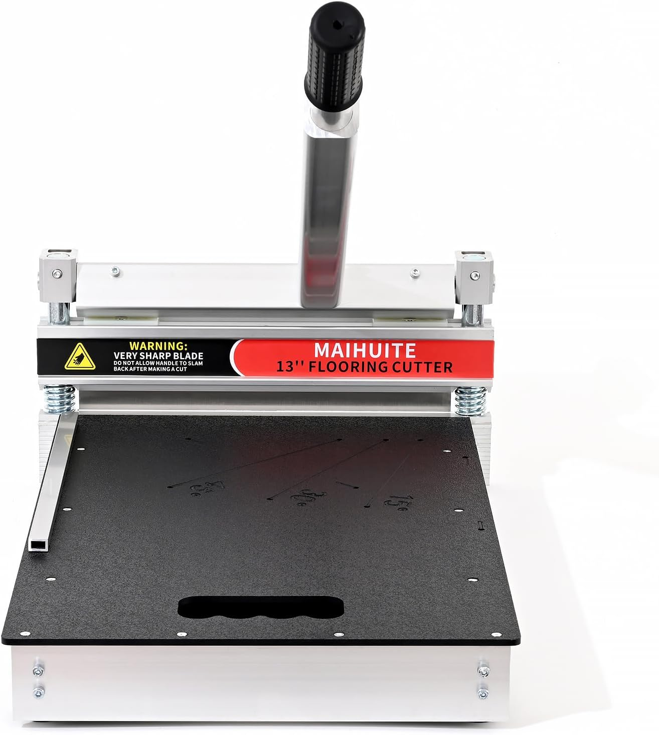 13-Inch Floor Cutter - Cuts Laminate, Vinyl Plank, LVT, SPC, WPC, Engineered Hardwood & More, up to 18Mm Thick, Precision Angle Cuts, No Electricity Needed, Easy to Use image number 6