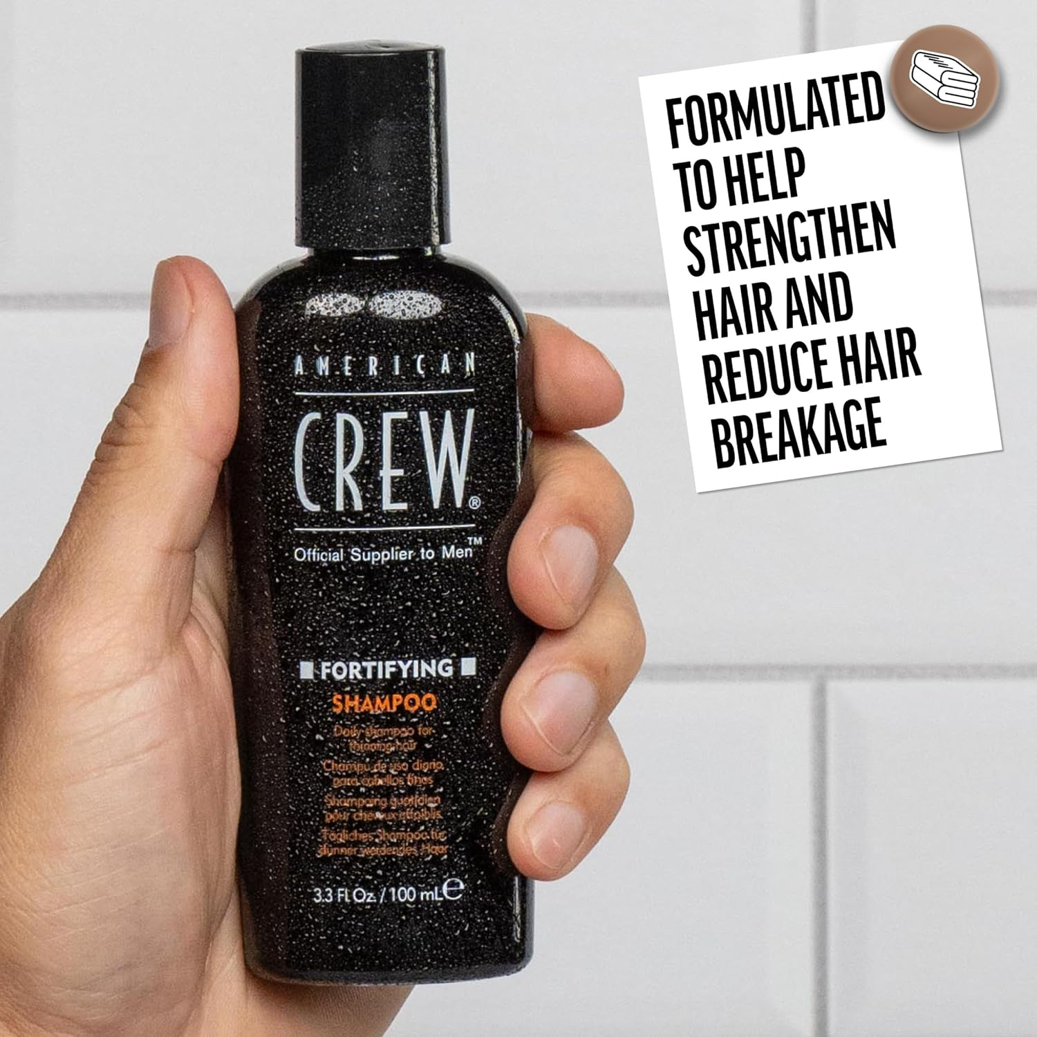 American Crew Fortifying Shampoo 250 Ml image number 2