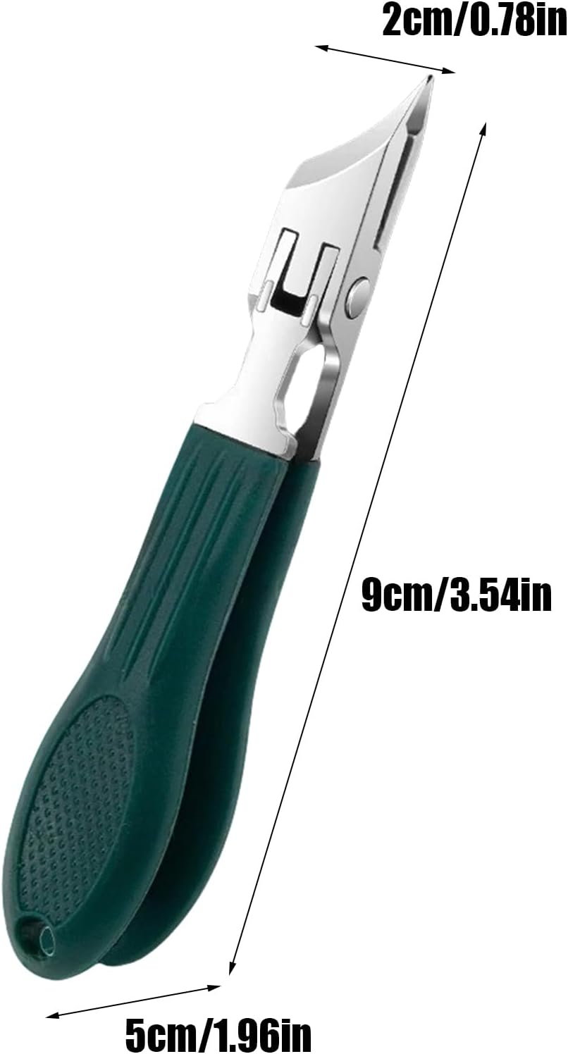 Nail Clippers - Thick Toenails Trimmer,Heavy-Duty Ergonomic Splash-Proof Nail Clippers for Salon, Travel, Home, Men Toddler Women image number 6