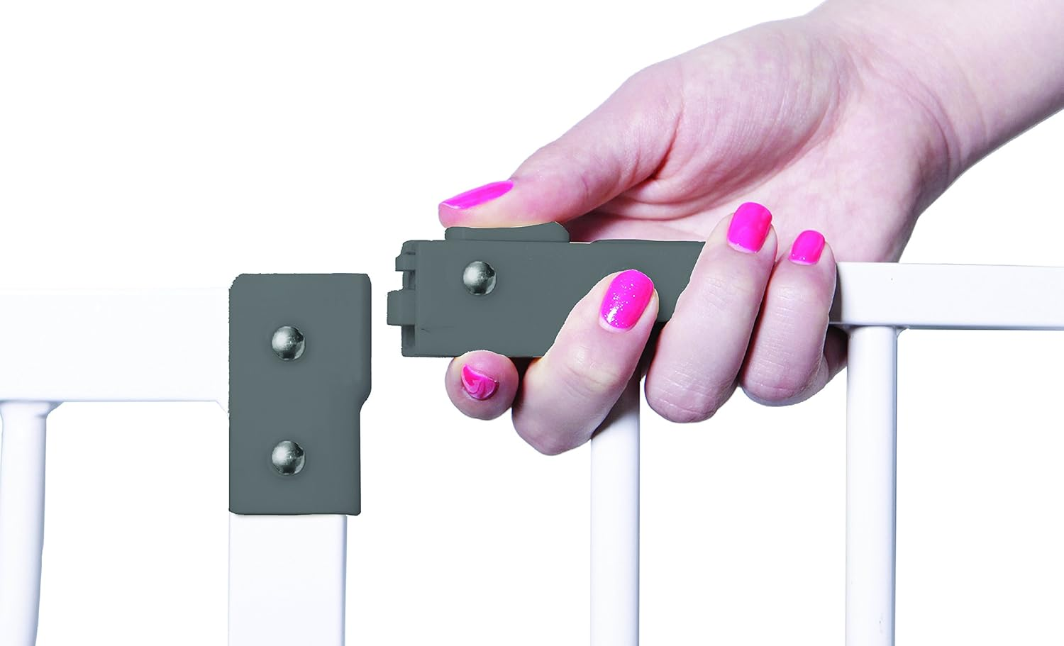 Dreambaby Liberty Xtra-Tall Security Gate with Smart Stay-Open Feature, White,