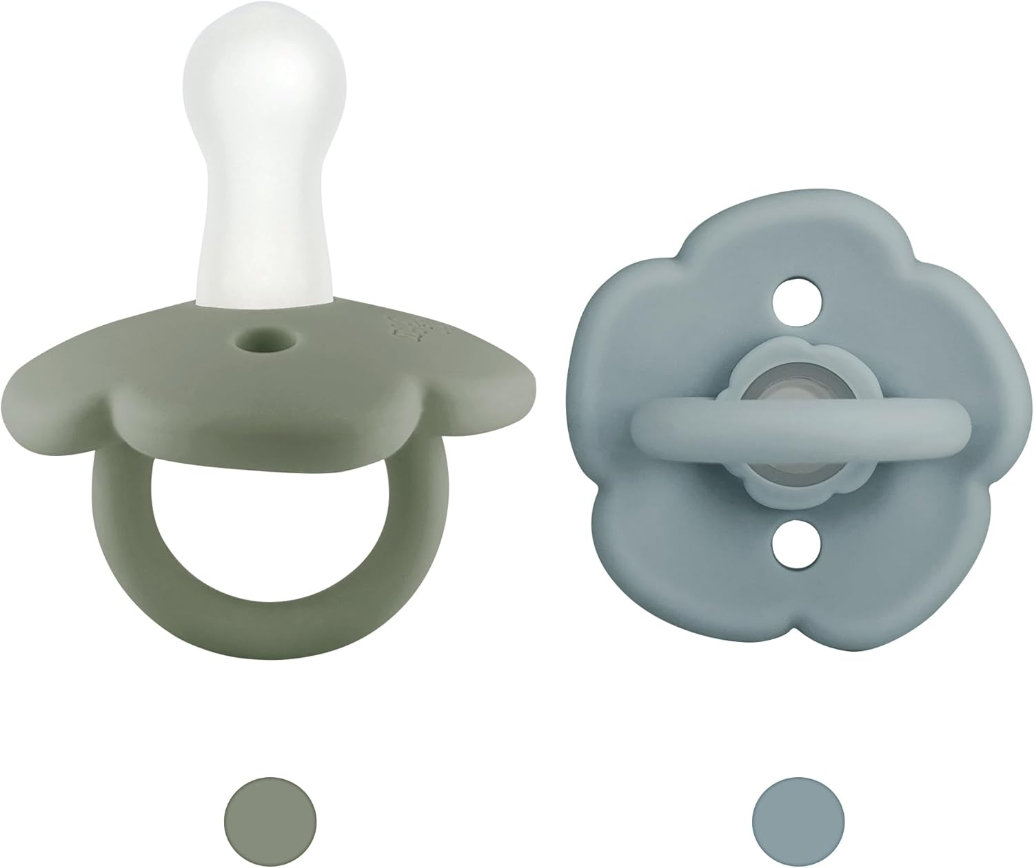 Baby Dummy, Pack of 2 Dummies, Bpa-Free Silicone Soothers, Baby Pacifier with Large Air Holes, Newborn Essentials 6 Months Up image number 4
