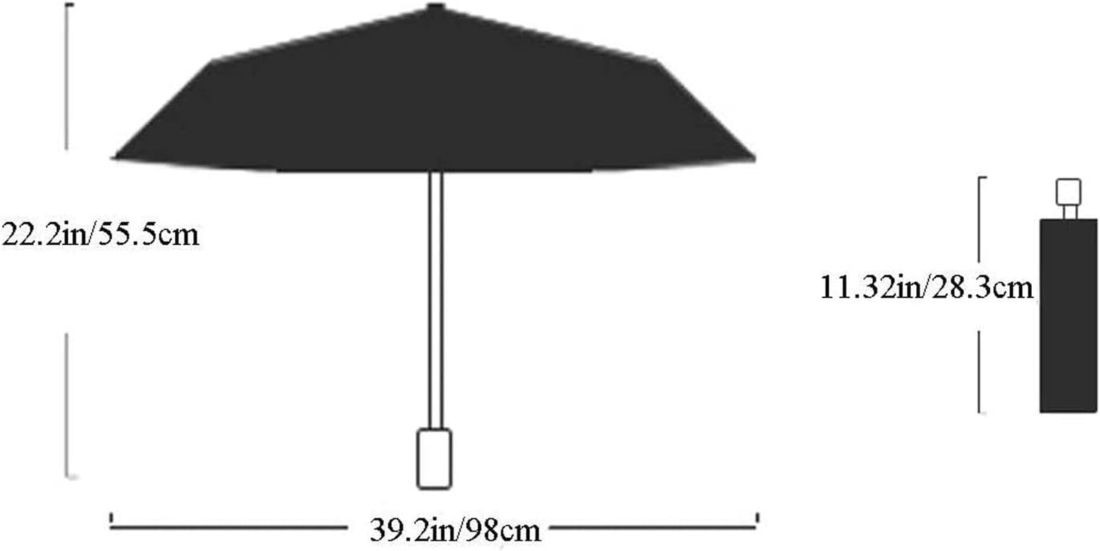 Children Folding Umbrella Automatic Umbrella with Cat Cartoon Strong Windproof and Uv-Resistant Travel Umbrella Compact Umbrellas for Girls and Boys, as Shown, One Size image number 2