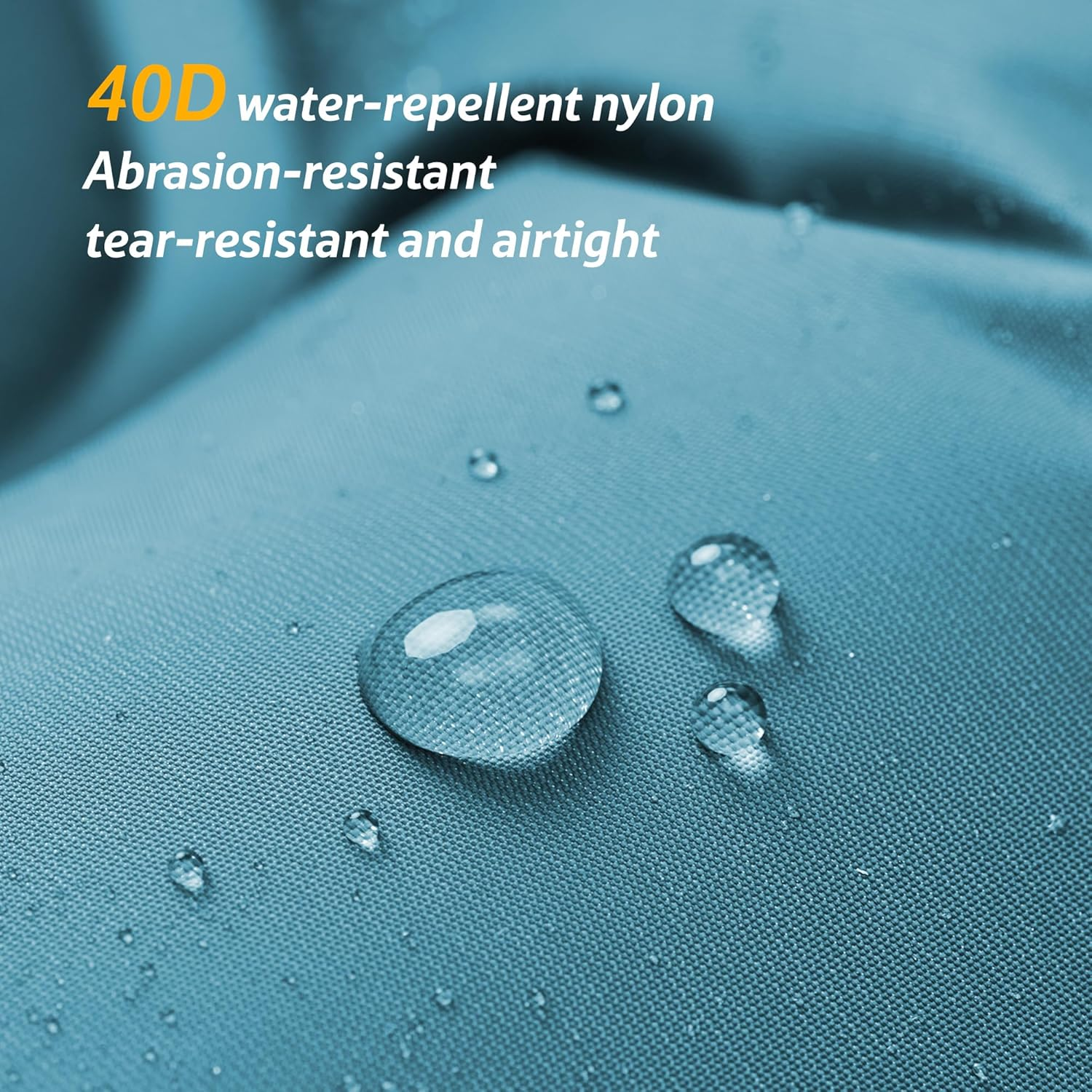 Naturehike FC01 Widen & Extended Sleeping Pad, Inflatable Air Mattress, Ultralight Sleeping Pad (200 * 60Cm, Single-Blue) image number 1