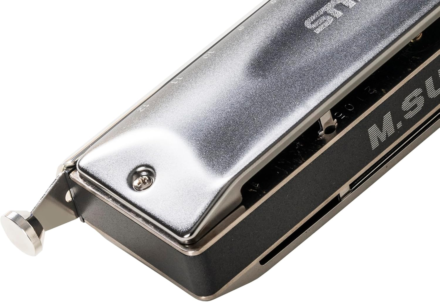 Suzuki Chromatic Harmonica Sirius Series S-48S Short Stroke image number 2