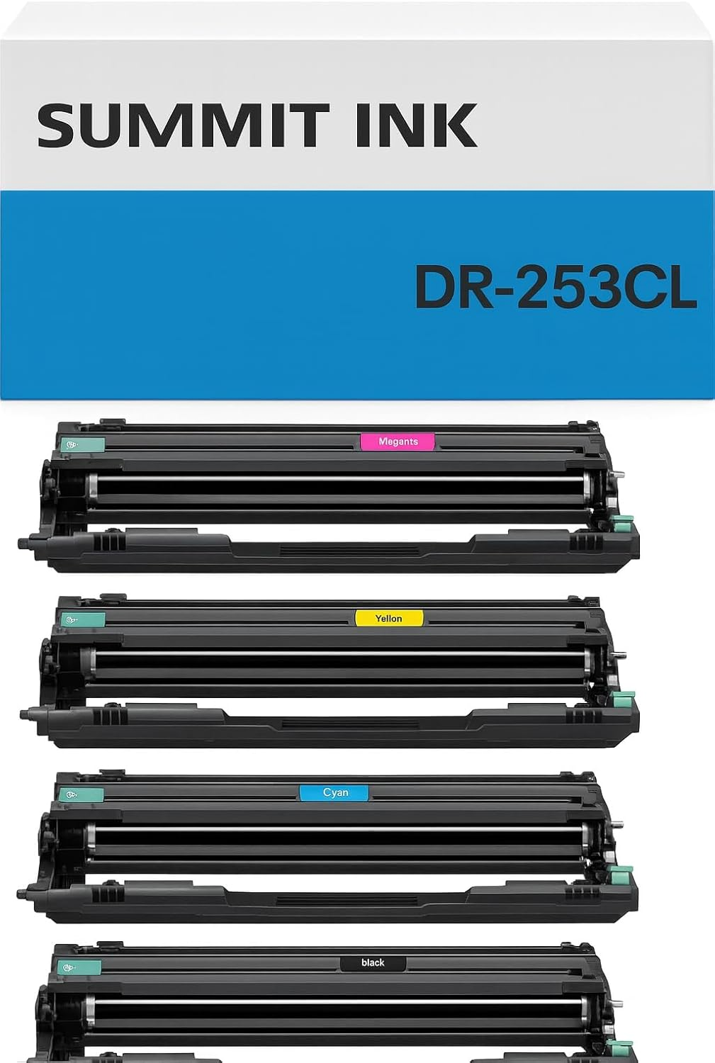 4 X Generic DR253 Drum Units Compatible with Brother DR-253CL for Brother HL-L3230CDW, HL-L3270CDW, MFC-L3745CDW, MFC-L3770CDW, MFC-L3750CDW DCP-L3510CDW
