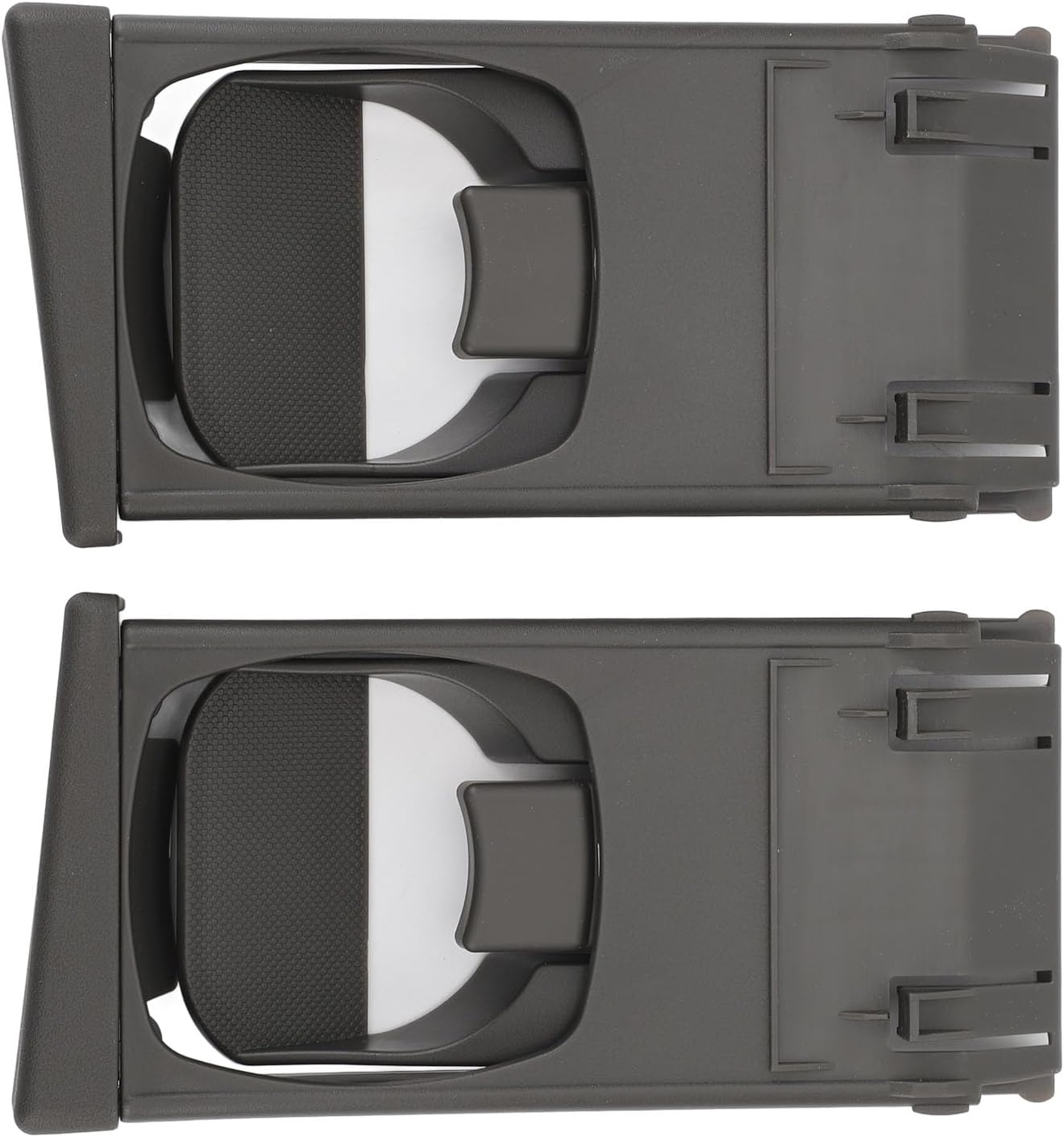 Front Dashboard Cup Holder, Dashboard Cup Holder 25042561-TGK707 Practical, Stylish Look 2 Pieces for Hilux Vigo 2005 to 2015 (Grey) image number 3