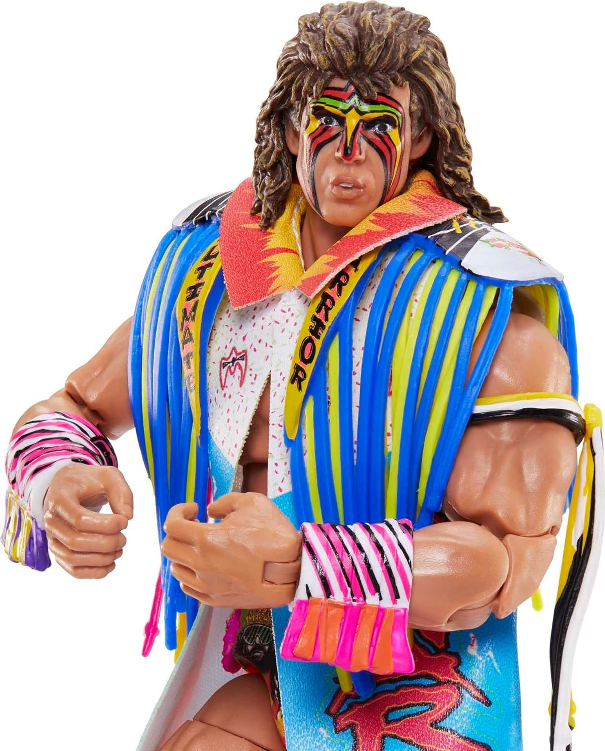 WWE Action Figures Ultimate Edition Warrior Figure and Accessories 6-Inch Collectible WWE Toys​​​​ image number 3