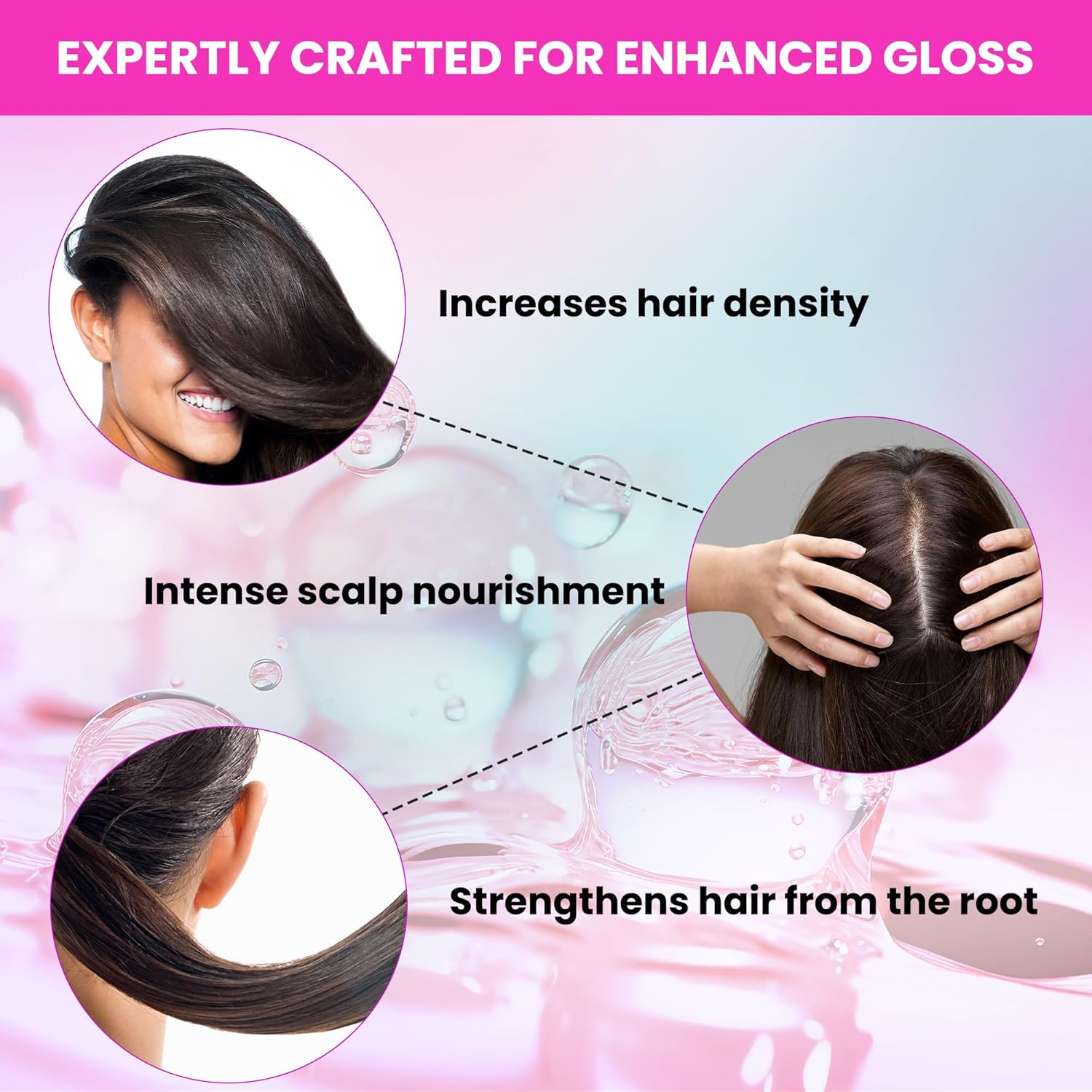 Yuii Hair Growth Serum Spray Bottle for Women image number 6