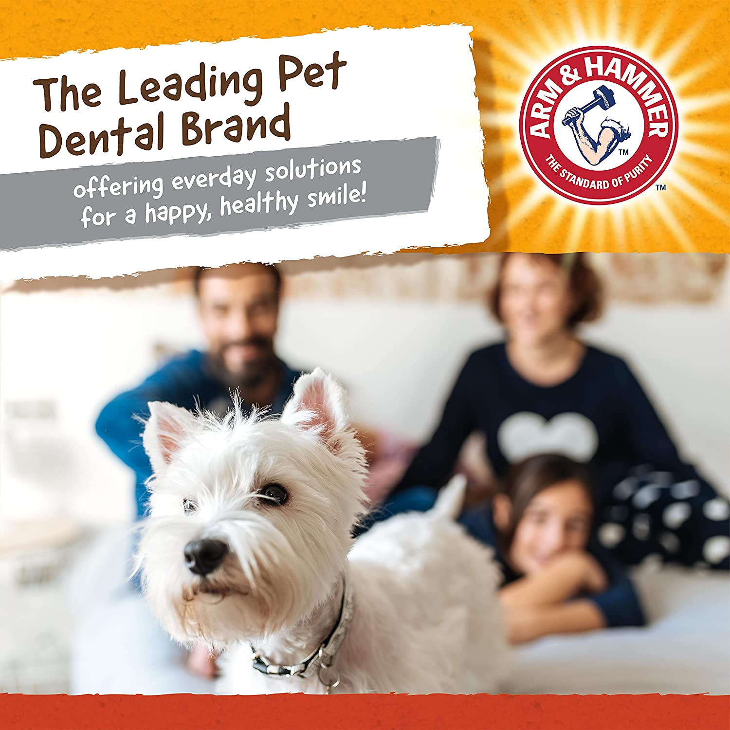 Arm & Hammer Super Treadz Mini Gorilla Dental Chew Toy for Dogs, Small, Red image number 6