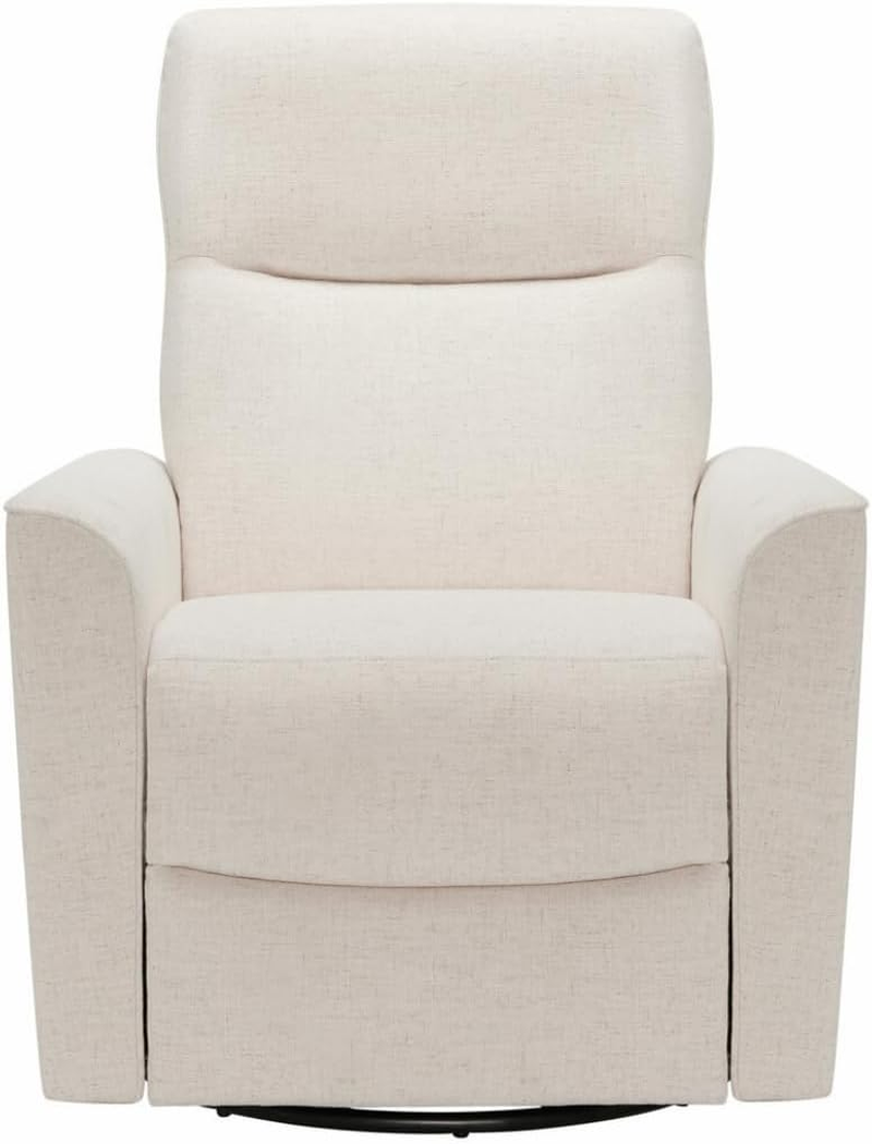 Il Tutto Felix Glider Nursery Chair with Ottoman, Egg Shell