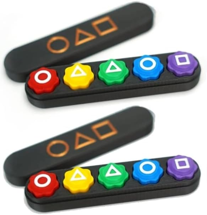 2PCS Korean Traditional Dice Game Set, Gonggi Jack Stone Pebbles Set, Traditional Stones Game with Box, Hand Eye Coordination Training Toy, Stone Catching Game Toy image number 4