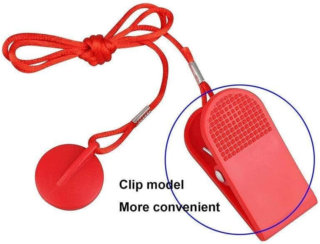 Magnetic Treadmill Safety Key, Universal Running Machine Security Switch Lock with 100Cm Line for Fitness, Running, and Jogging image number 6