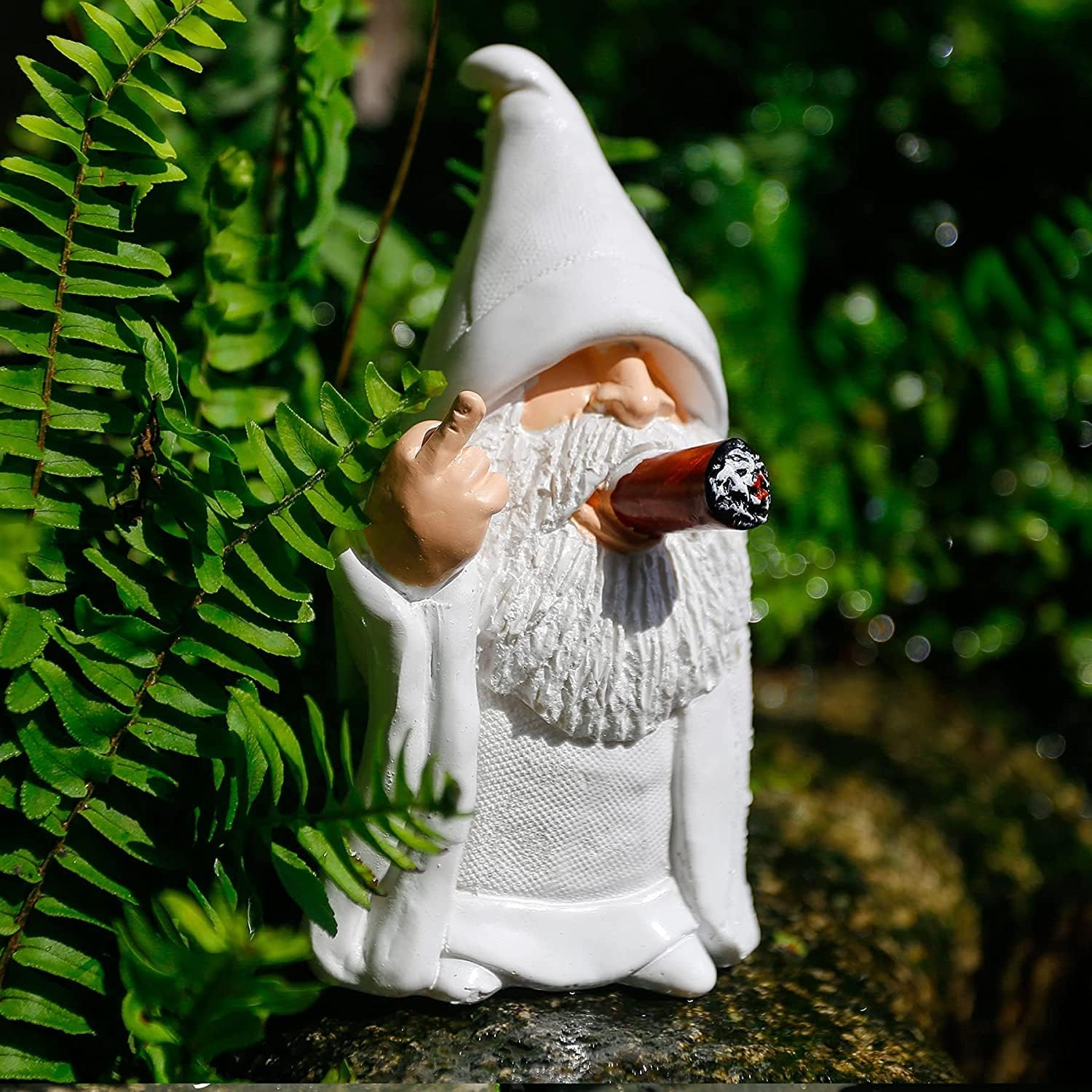 Garden Gnomes Funny Outdoor Gnome Statues 15Cm Garden Gnome Crafts Garden Decor Funny Resin Statues for Lawn Yard