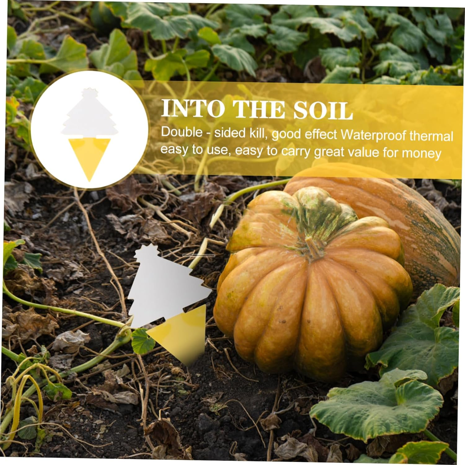 30Pcs Garden Board Orchard Dual-Sided Trap Boards for Indoor and Bugs Catching Tools