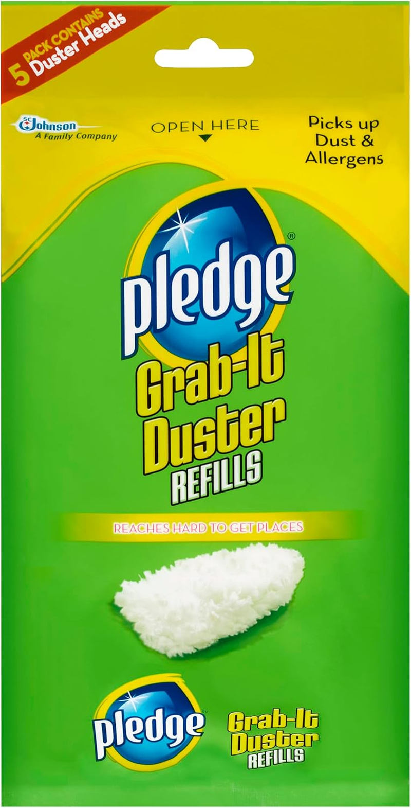 Pledge Grab-It Duster Refills 5 Pack image number 1