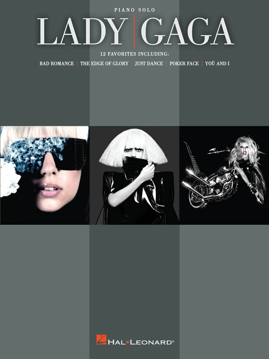 Lady Gaga for Piano Solo: 12 Favorites (Piano Solo