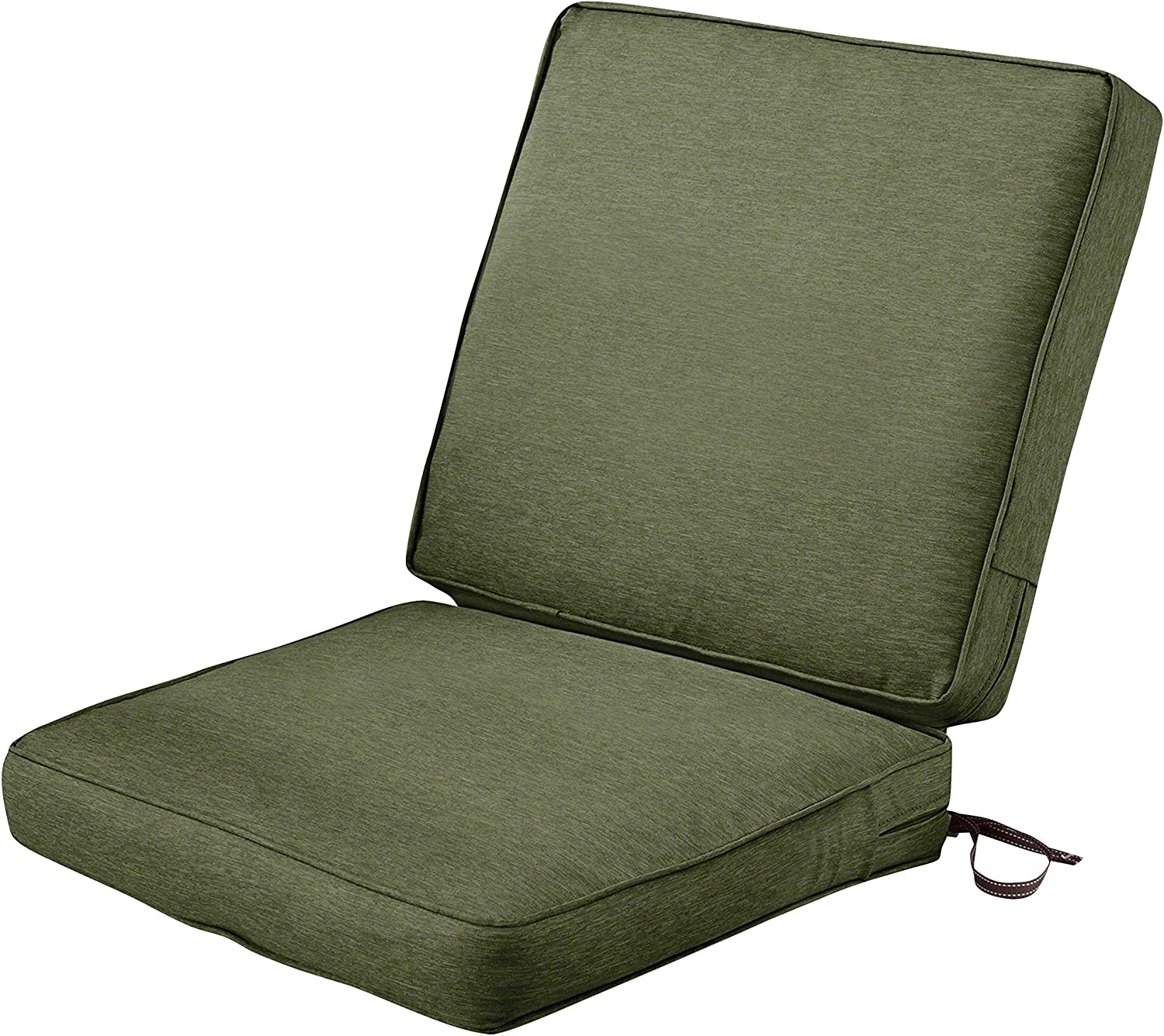 Classic Accessories Montlake Fadesafe Water-Resistant 44 X 20 X 3 Inch Patio Chair Cushion, Antique Beige, Patio Cushion Set