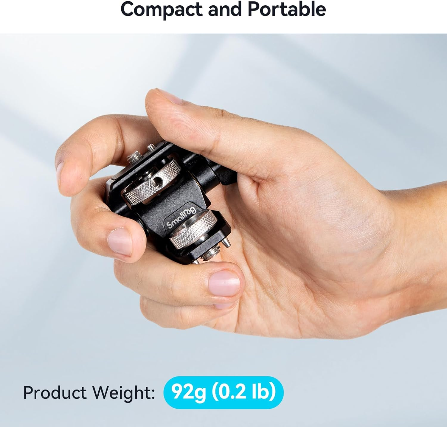 Smallrig Monitor Mount Swivel 360&deg; and Tilt 180&deg; Adjustable Bracket for Arri-Style (Upgrade) for 5" and 7" Monitor - 2903B image number 6
