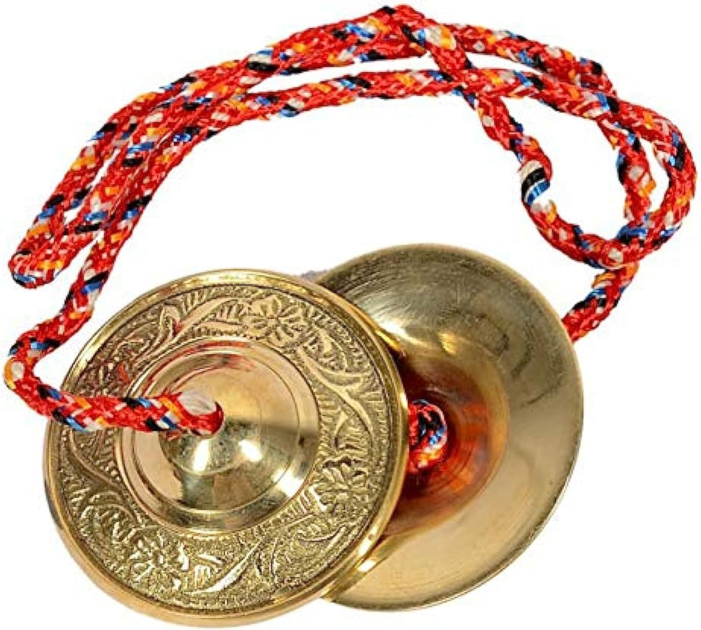 Skywalker Handmade Percussion Instrument - Hand Cymbals Brass Manjira Manjeera - Indian Musical Instrument