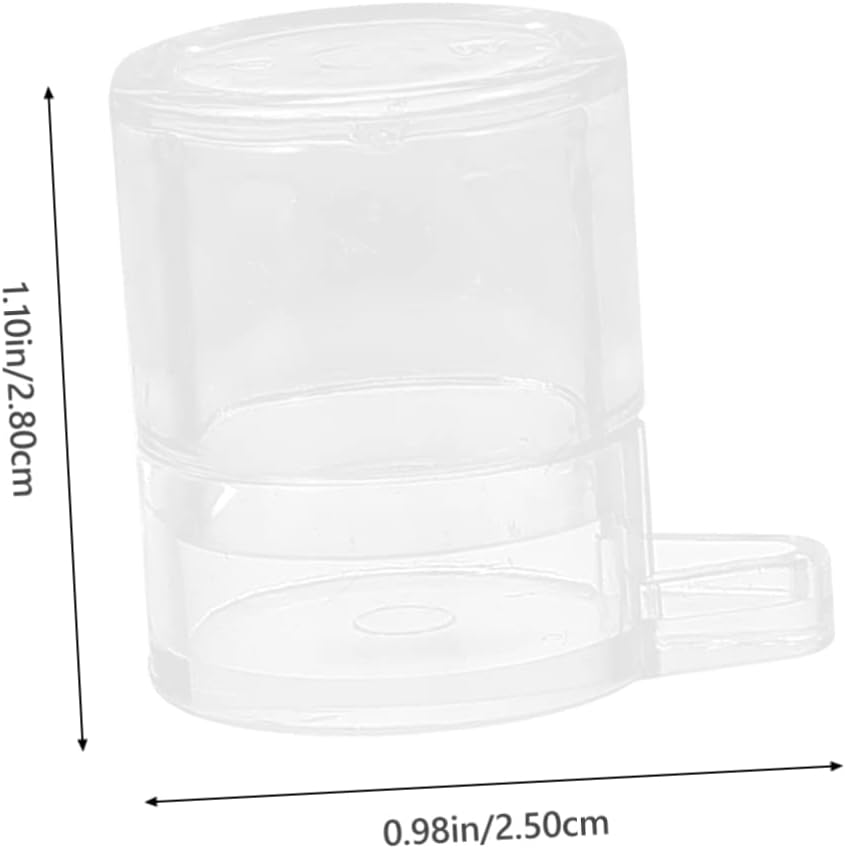 Ant Water Feeder Bowl Acrylic Small Size Formicarium Nest Drinking Tool for Ant Habitat Pet Supplies