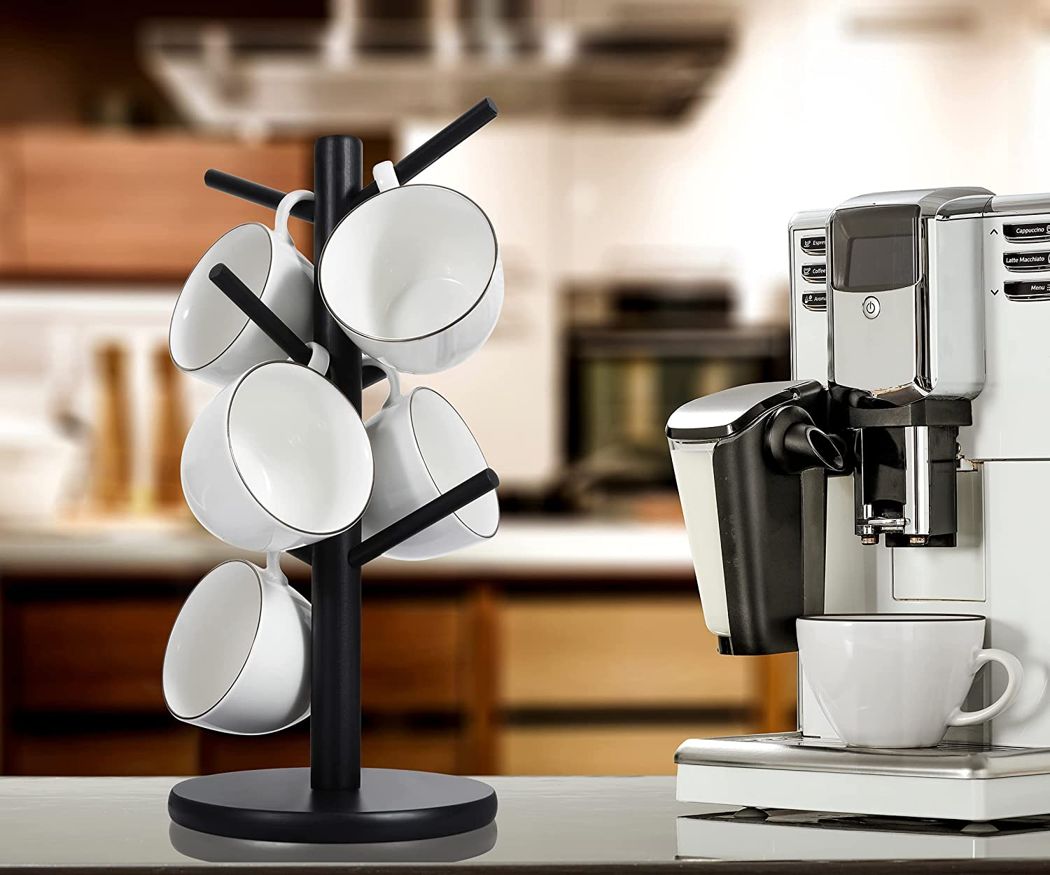 Mylifeunit Mug Holder Tree (Black)