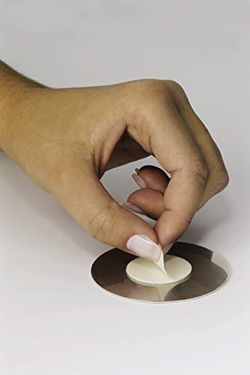 Durable Stainless Steel Pictogram Push 65Mm, Silver, (490065) image number 6