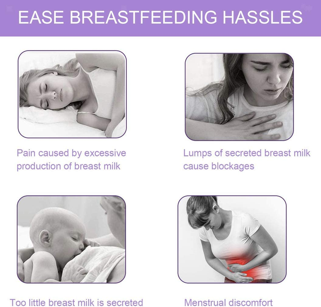 Dolson Hot and Cold Breast Therapy with Soft Fabric 2 Packs Hot and Cold Breast Pack Reusable image number 4