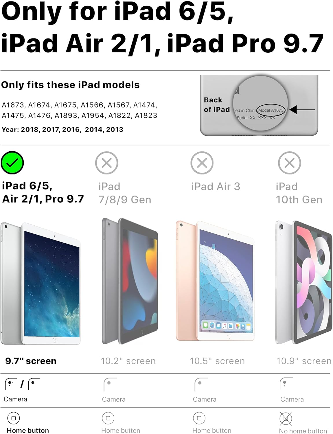 Official Cooper Dynamo Case for Ipad Air 1/ Ipad Air 2 Case for Kids, Ipad 6Th/ Ipad 5Th Generation Case for Kids, Ipad Pro 9.7 | Rugged Foam, Magic Handle, Stand, Pencil Holder, Eco-Mailer image number 2