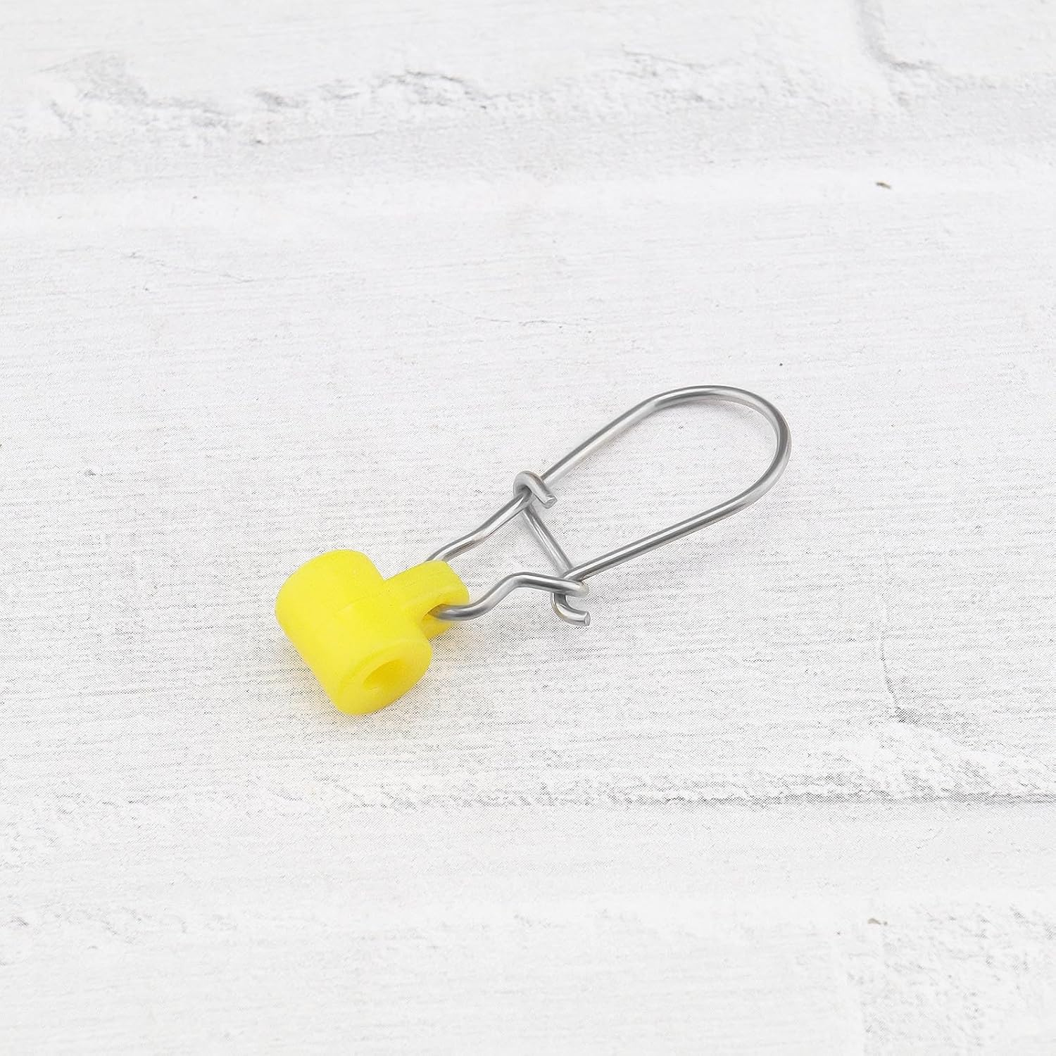 Create Idea 50Pcs Fishing Line Sinker Slide with Duo Lock Fishing Clips Sinker Slider with Hooked Snap Sinker Fishing Line Connector for Fishing Tackle image number 4