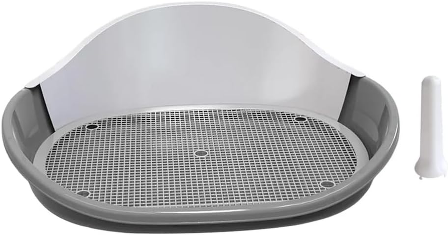 Dog Potty Tray, Indoor Puppy Toilet, Nonslip Doggy Bathroom, Non-Slip Design with Raised Edges, Durable Pooch Potty Tray for Small, Medium & Large Pets image number 2