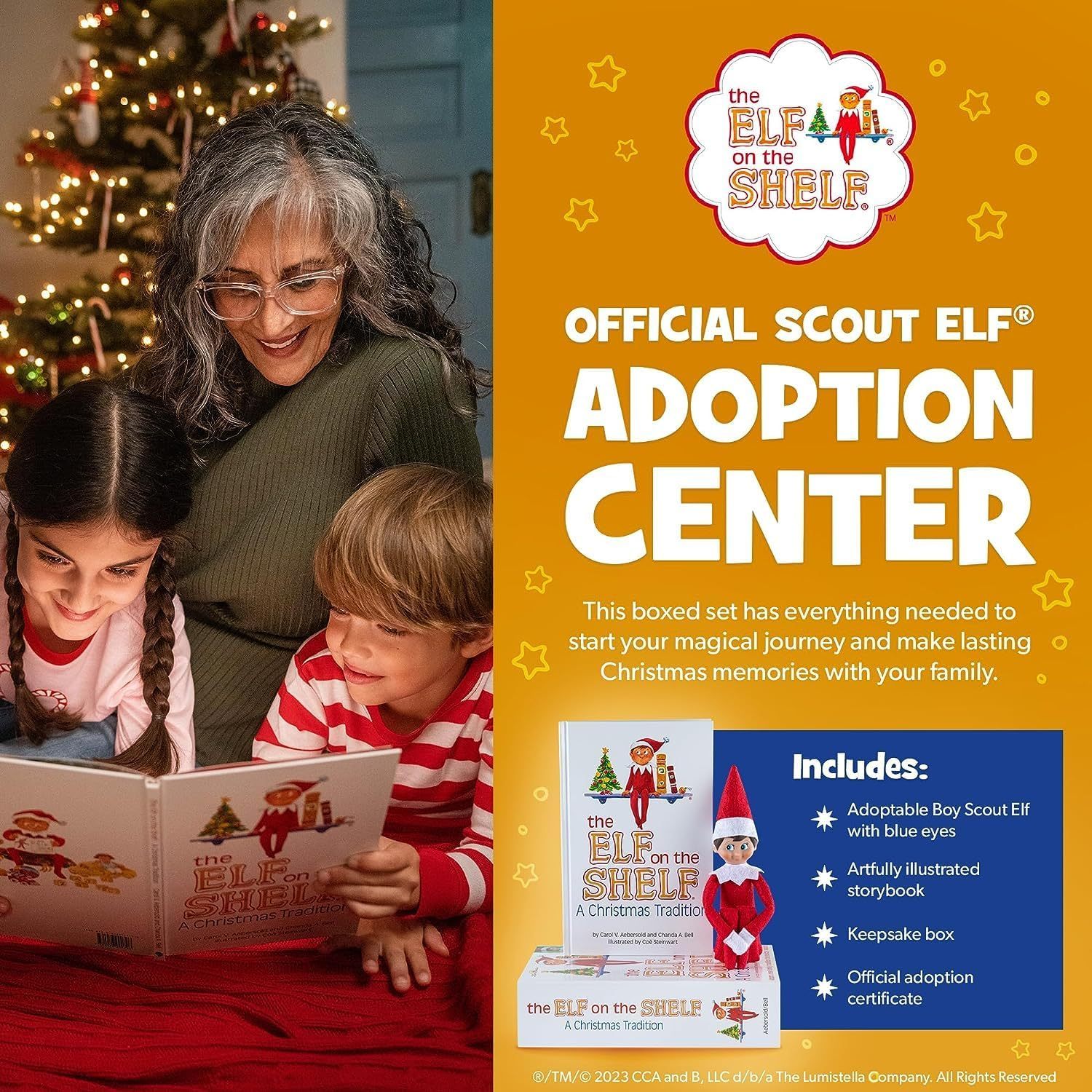 Elf on the Shelf: a Christmas Tradition BOY (Blue Eyes) image number 2