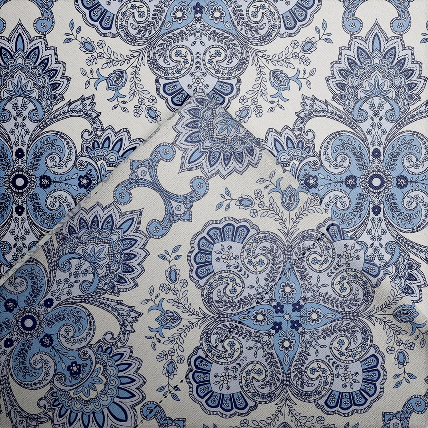 Pointehaven 200 GSM Flannel Sheet Set, King, Printed, Alpine image number 6