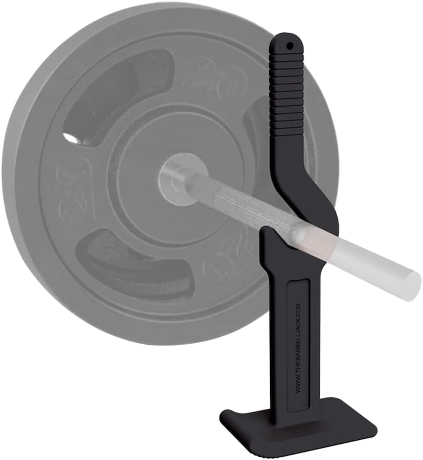 Portable Deadlift Jack with Barbell Collars Clamps or a Resistance Band to Optimise Your Workout, Gymbag Essential. Lifts 250 Kg (550 Lb) image number 1