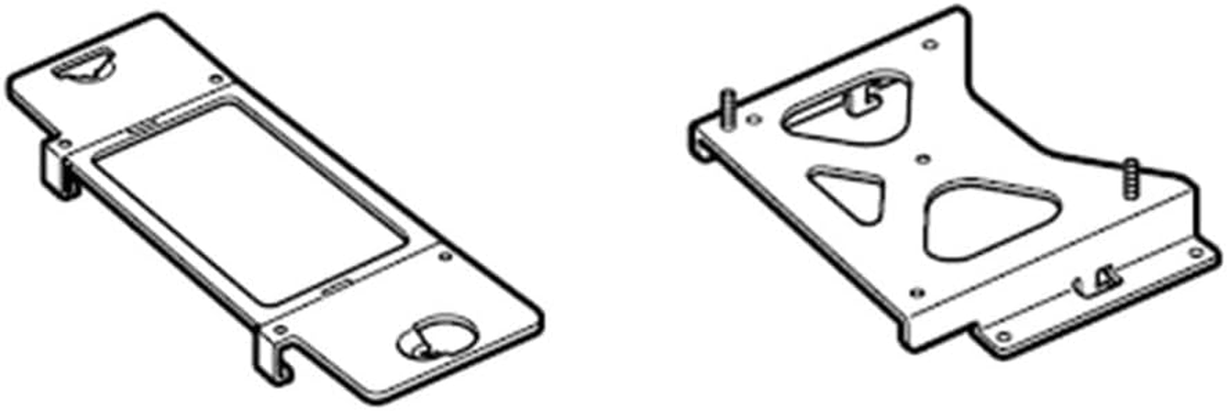 Alpine KTX-N100RV-SE-28K 10-Inch Rear Vision Mounting Kit for Serena (C28 Series) image number 1