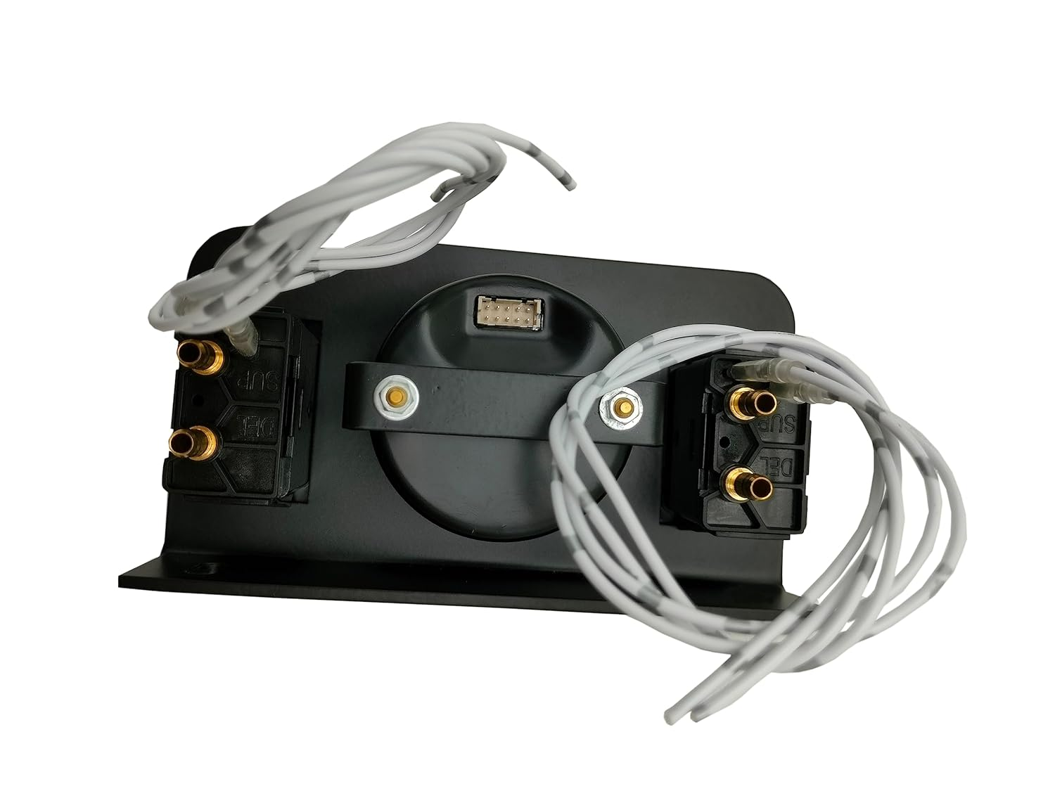 In Cab Dual Air Gauge Control Kit with Digital Paddle Switch for Air Pressure Sensor Control of Air Suspension Kit (Blue) image number 4