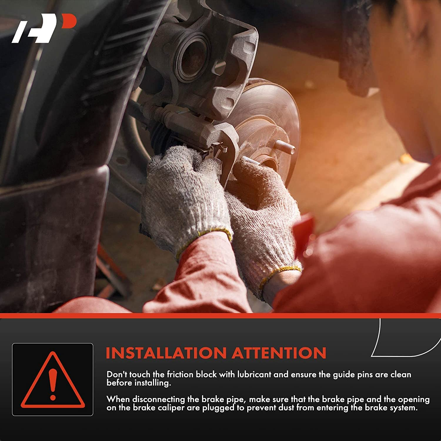 A-Premium Rear Disc Brake Caliper Assembly with Bracket Compatible with Select Dodge and Jeep Models - Nitro 2007-2011, Liberty 2008-2012, Wrangler 2007-2017, Wrangler JK 2018 image number 4