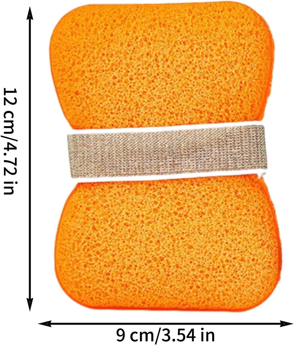 Soap Scrubber Pouch | Soap Saver Bag | Bar Holder Loofah Bag for Daily Shower Home Travel Hotel Yoga Campsite Vacation Bathroom - Yellow image number 6